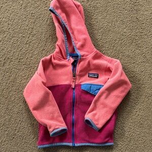 Patagonia Toddle Pink Fleece Jacket